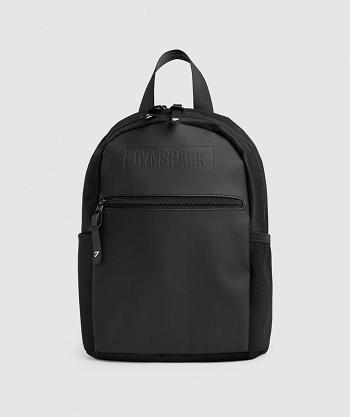 Gymshark Everyday Mini Backpack Accessories Torbe Crne | HR 2153EBC